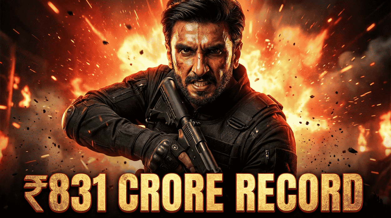 Dhurandhar Highest-Grossing Hindi Film at ₹831 Crore