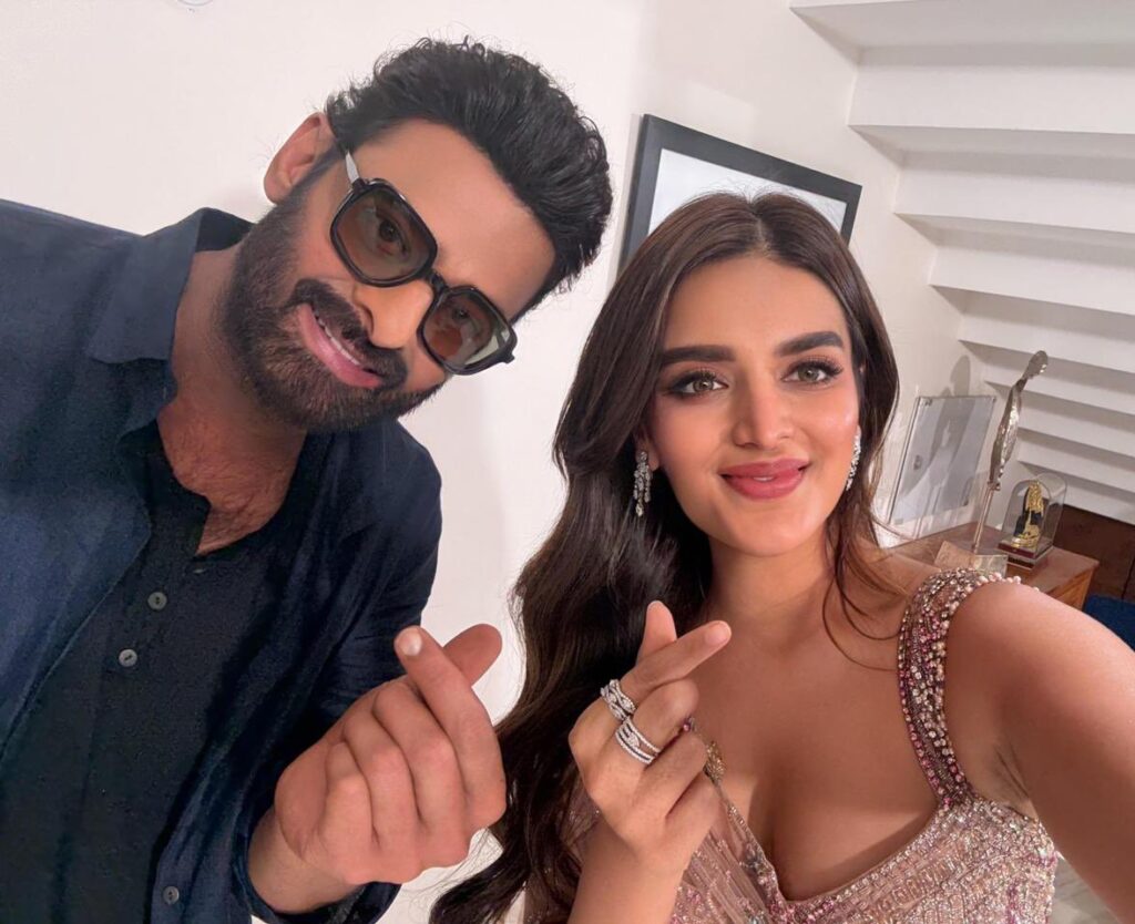 RajaSaab movie exclusiv pic 