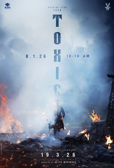 Yash Toxic tease releasing on his 40th birthday from the film Toxic